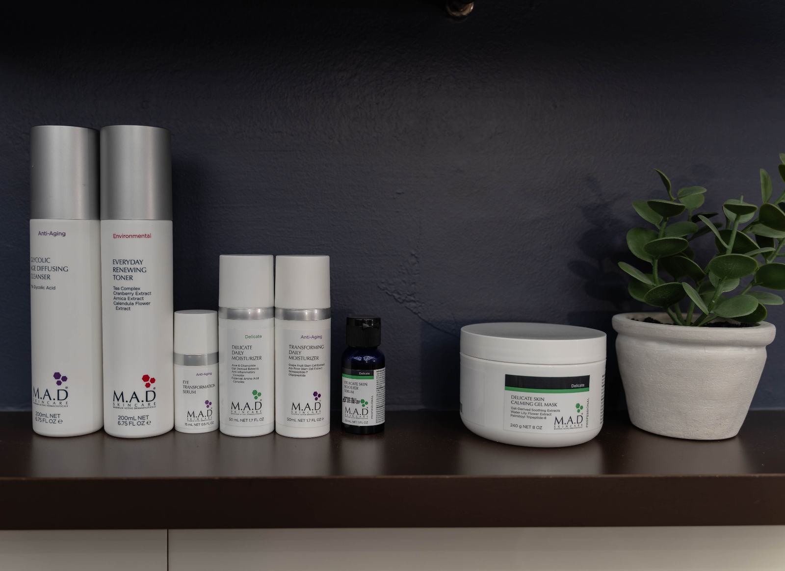 Premium MAD skincare and grooming products available at Cherry Barbers barbershop Denver Colorado